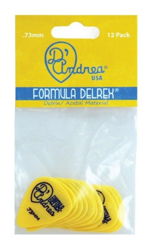 Pack 12 Púas Medium D'Andrea Tpd351 .73Md Tpd351 .73Md