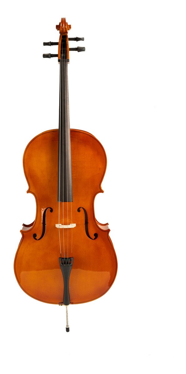 Cello Violoncello Segovia 4/4 Estudio Madera Tilo Funda Arco Cp101H44