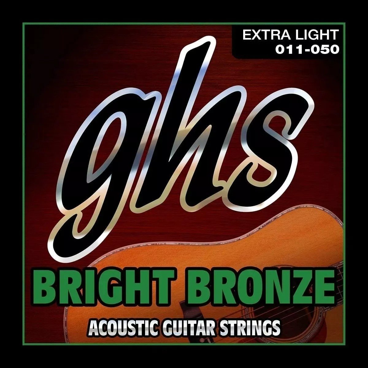 D_995489-MLA72741889902_112023-F.jpg Encordado Ghs Para Guitarra Acusticabright Bronze™ - 011-050 Bb20X - Imagen 1