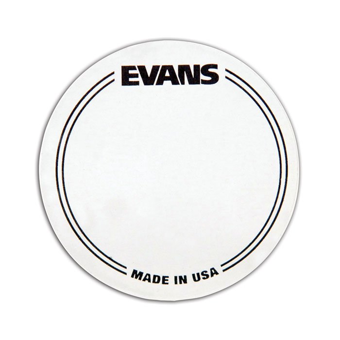Patch Evans Transparente Plastico Para Parche De Bombo X 2 Unidades Eqpc1