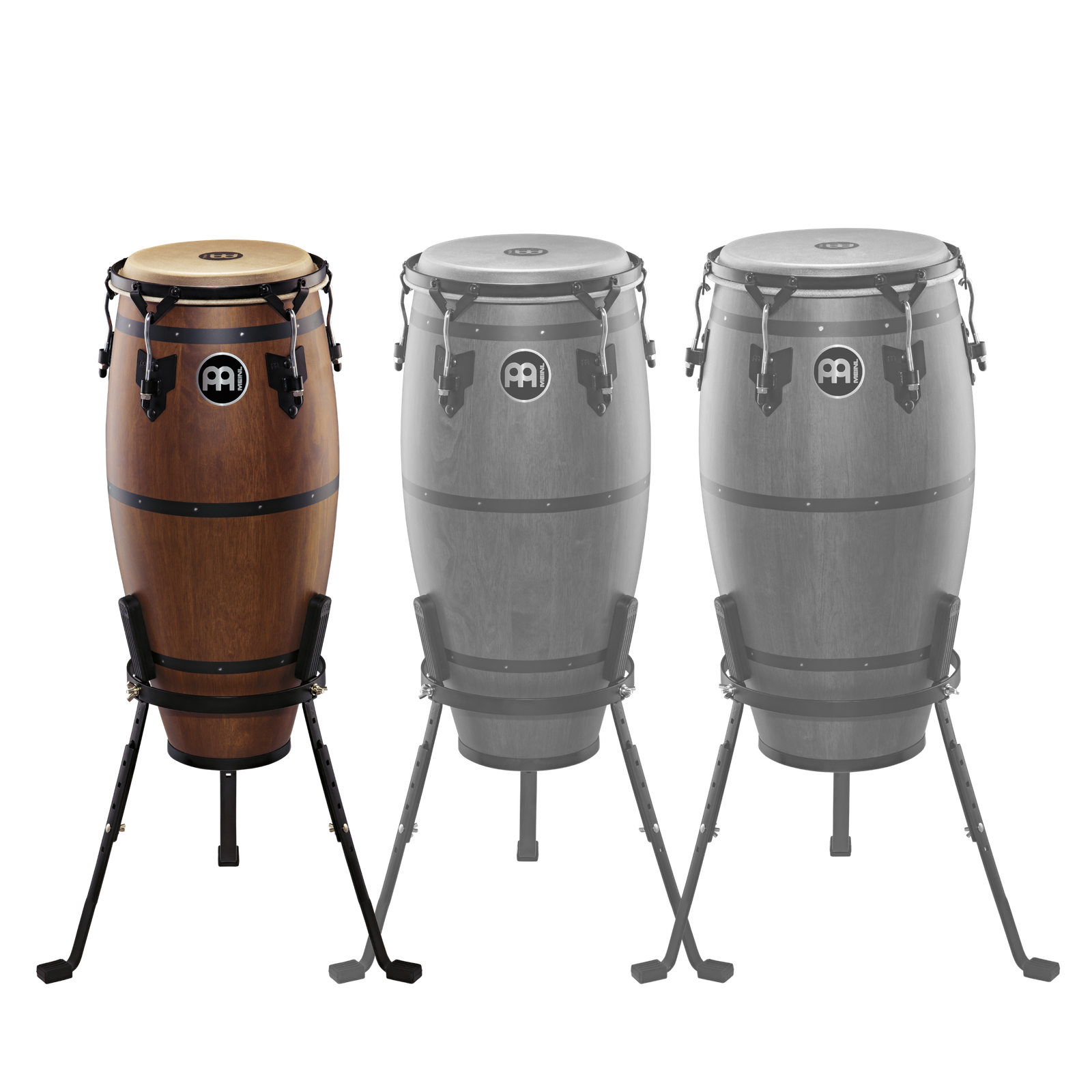 Nino 10" Headliner Tradicional  Series , Con Soporte, Color Walnut Brown Mate  Meinl Htc10Wbm Htc10Wbm