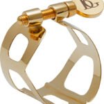 Abrazadera Bg Tradition Para Saxo Alto Dorada-+ Cubre Boquilla L10