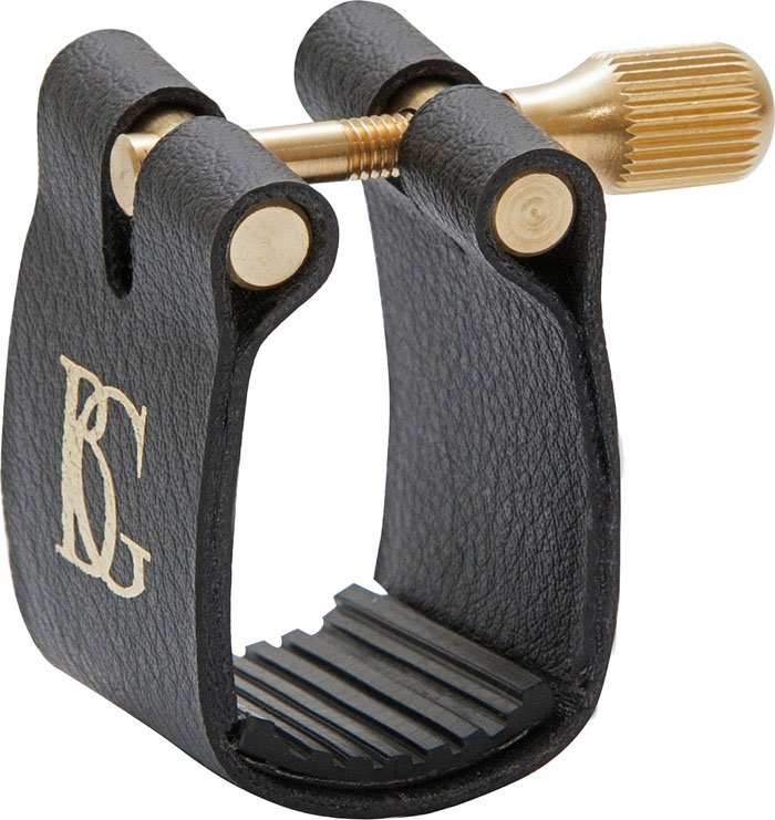 L12.jpg Abrazadera Bg Standard Para Saxo Alto Sintetico-+ Cubre Boquilla L12 - Imagen 1