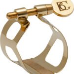 Abrazadera Bg Tradition Clarinete Enchapado Oro 24K-+ Cubre Boquilla L3