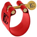 Abrazadera Bg Flex Saxo Tenor Roja-+ Cubre Boquilla Lft9