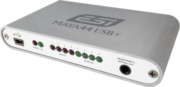 MAYA44USB_1.jpg Placa De Audio Esi 4 Input/4 Output Rca Independientes-20Bit-Usb Maya44Usb - Imagen 1