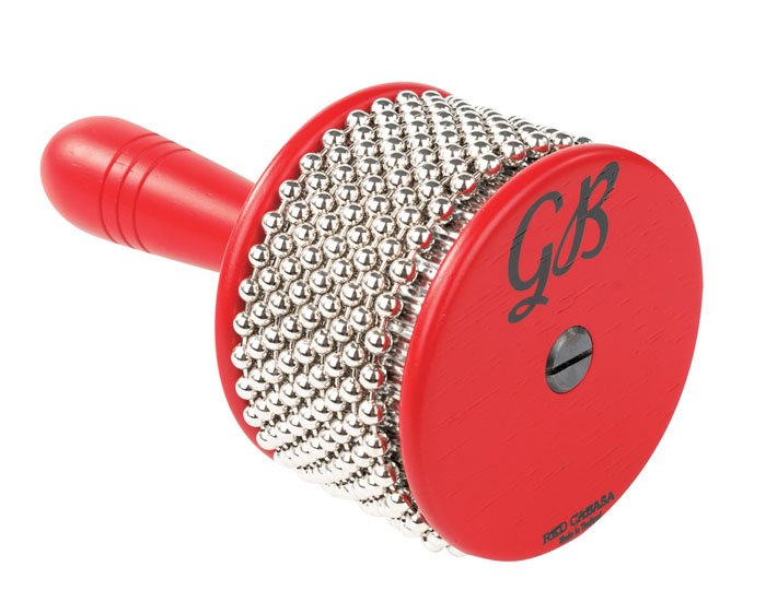 Cabasa Gon Bops Medium Color Rojo Pcabrm