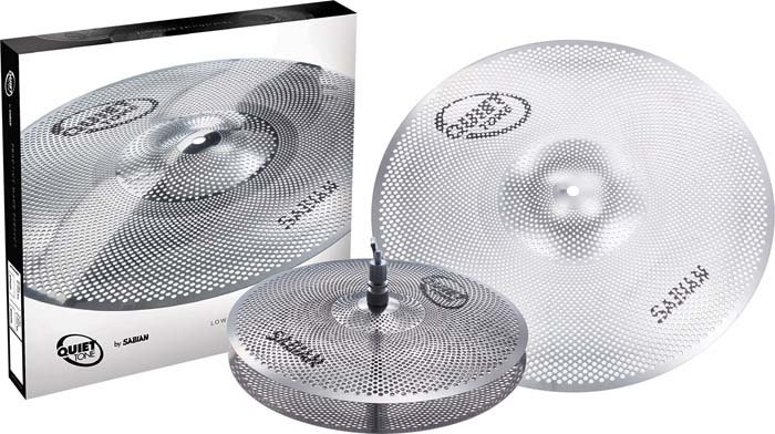 Set Sabian De Practica Quiet Tone Low Volume 13" 18" Qtpc501