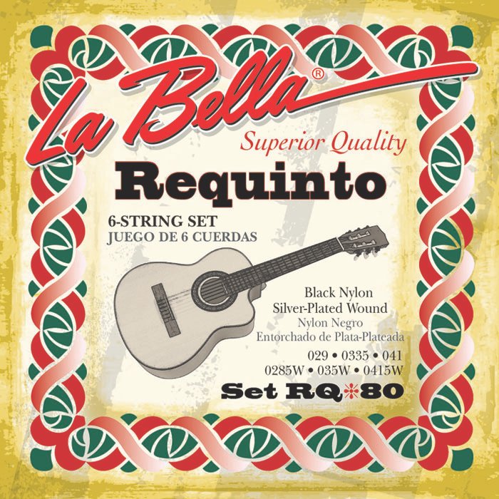 Requinto.indd Encordado La Bella De Requinto Rq80 - Imagen 1