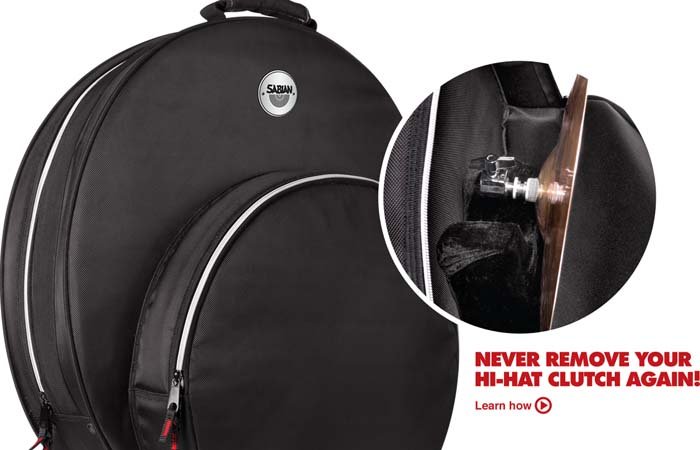 Fast 22" Funda De Platillos Sabian - No Se Remueve El Tilter - Color Negra Sfast22