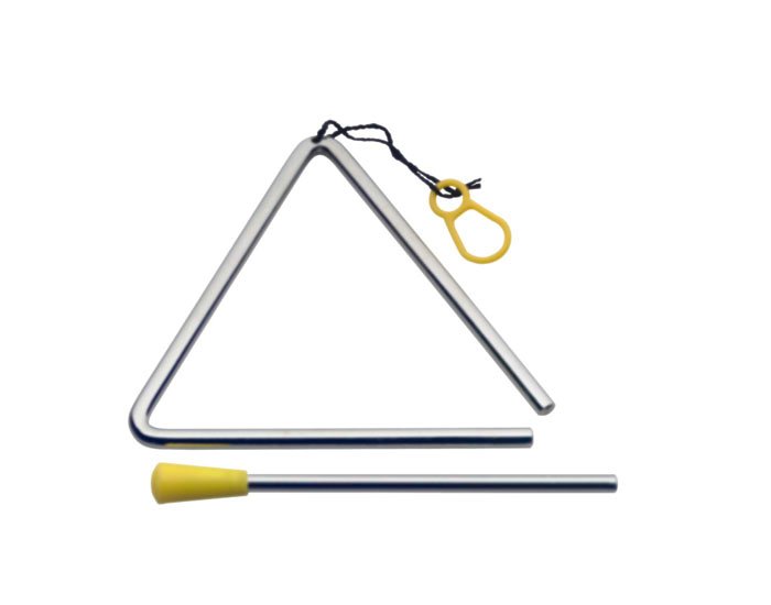 Triangulo Stagg 4" En Blister Con Golpeador Sttri4