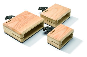 Cencerro De Madera Sonor Medium Con Holder Wbm