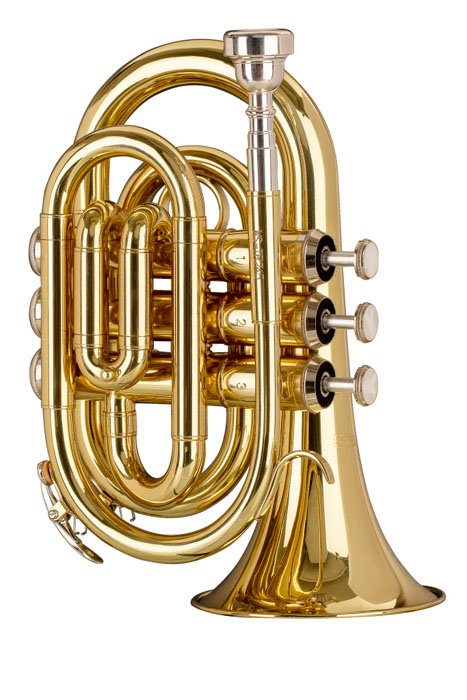 Trompeta Pocket Stagg "Bb"-Con Estuche Wstr245S