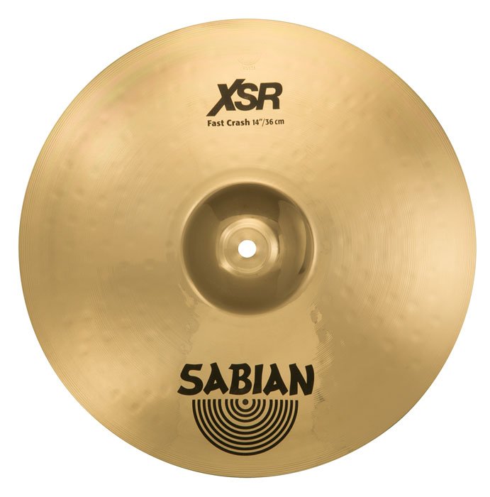 14_XSR_Fast_Crash_B_1 Platillo Sabian 14" Xsr Fast Crash Br Xsr1407B - Imagen 1