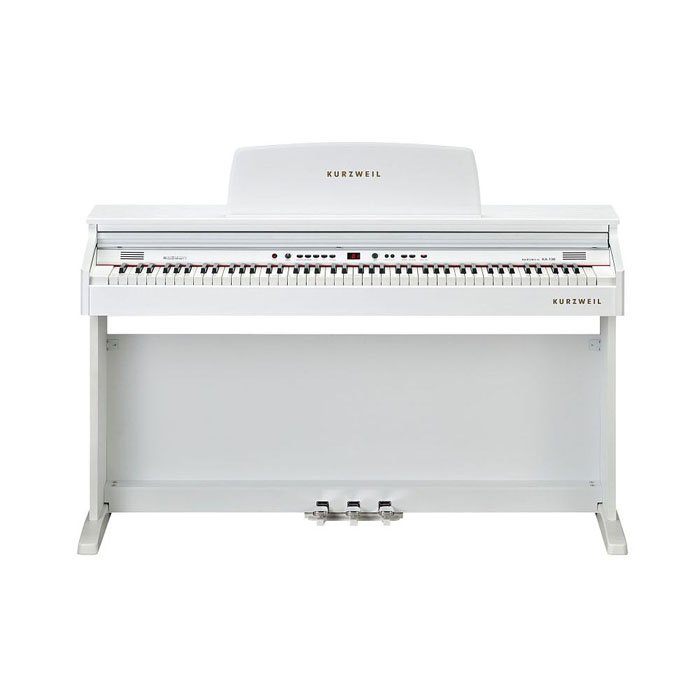 Ka130Wh Piano Digital Kurzweil 88 Notas Con Mueble-16 Sonidos-32 Voces Polifonia-Led Display-Usb/Midi-Banqueta Incluida-Color Blanco Ka130Wh