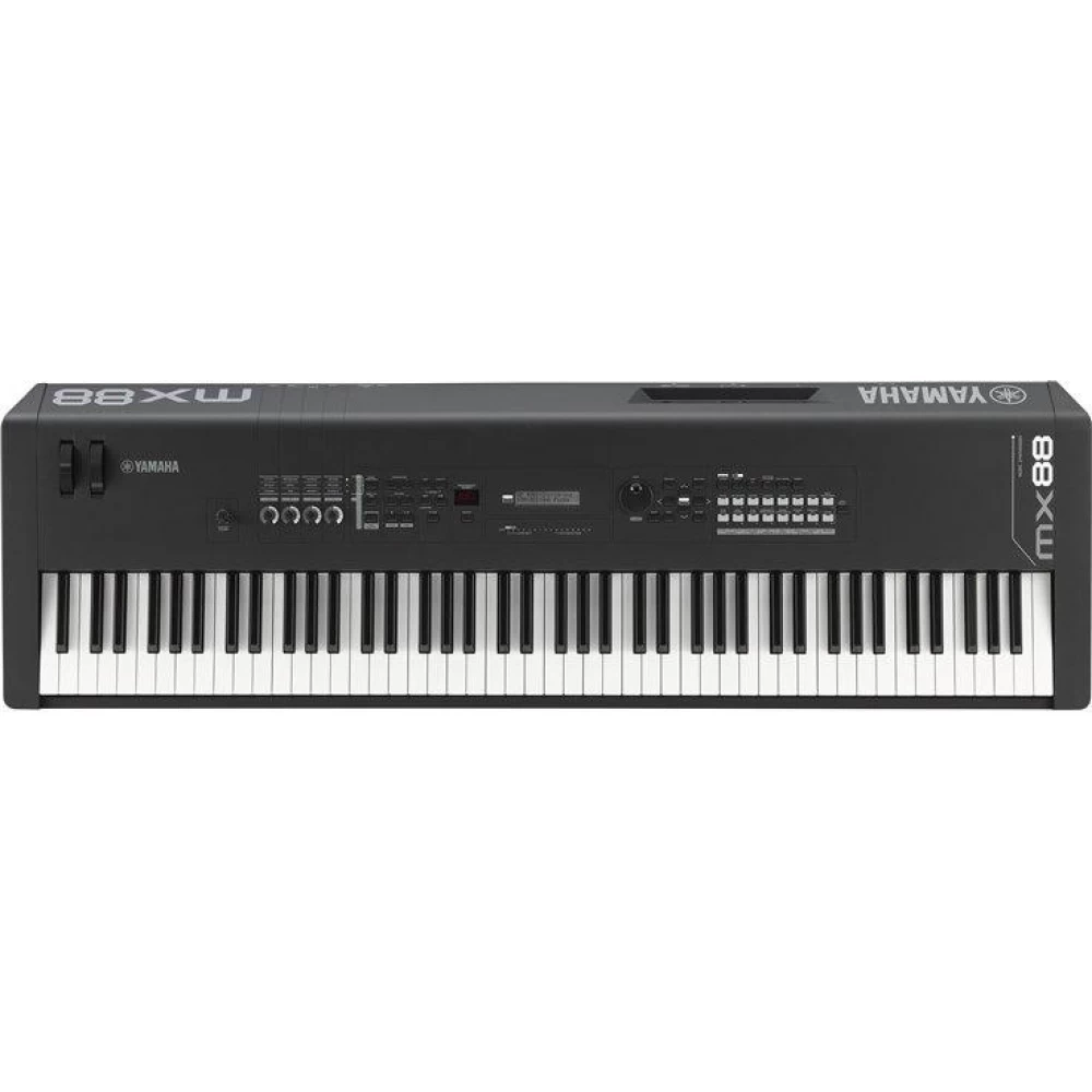 Yamaha Mx88Bk  Sintetizador Midi Usb De 88 Teclas Color Negro Mx88Bk
