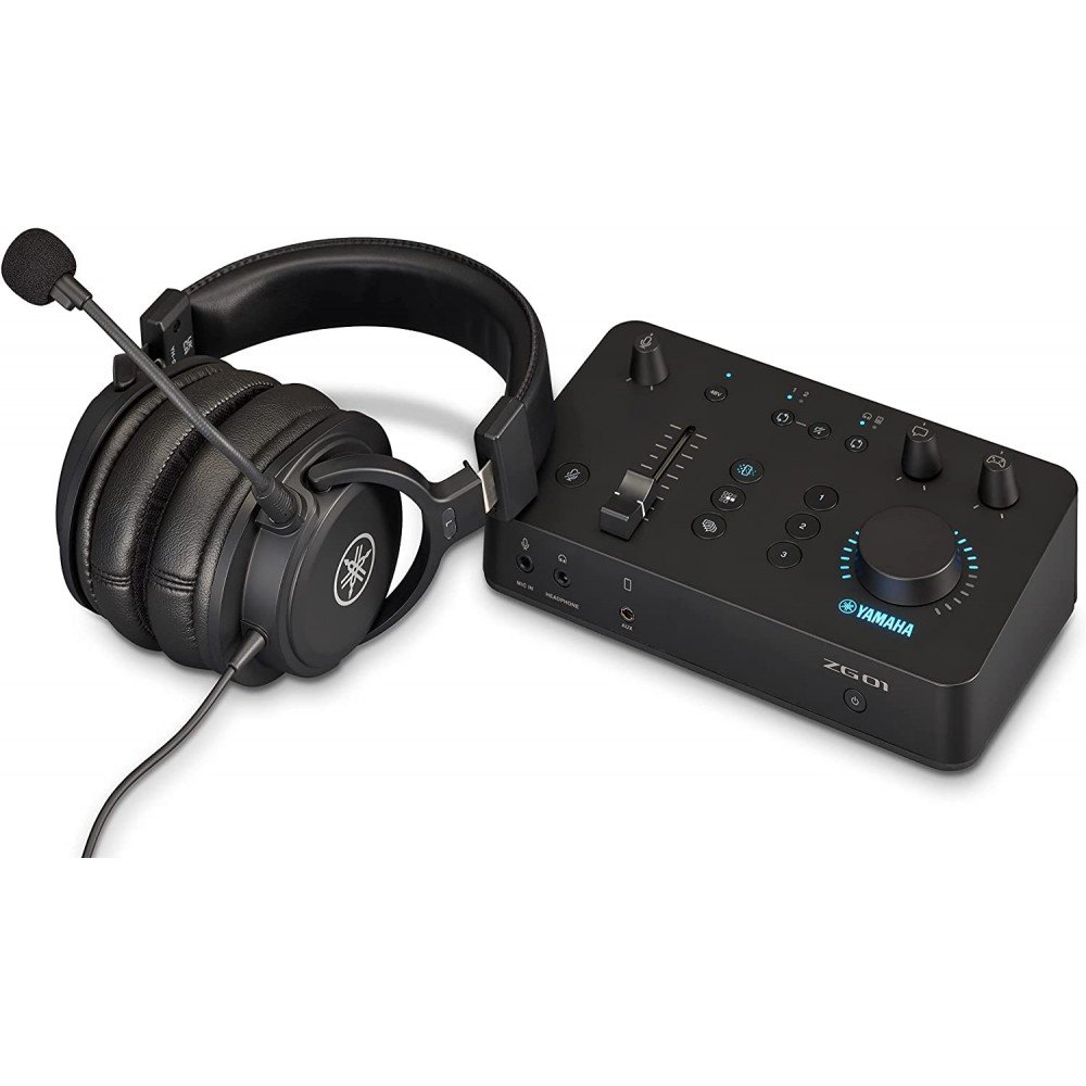 Yamaha Zg01Pack  Interfaz De Audio Mixer Para Streaming Zg01Pack