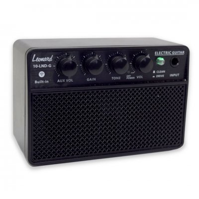 000000000010LNDG3219810LNDG_400x400.jpg Amplificador Leonard Para Guitarra Electrica 10Watts-Bateria Recargable Con Bluetooth Y Distorsion 10Lndg - Imagen 1