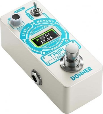 0000000000EC121164188Triple-Looper-1_400x400.jpg Pedal De Efecto Donner Triple Looper Con Pantalla Ec1211 - Imagen 1