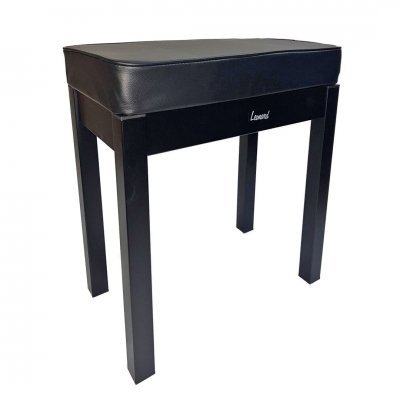 Taburete De Piano Leonard-Color Negro Lndbpi