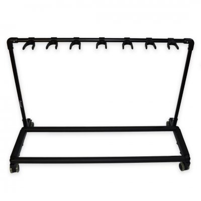Soporte Leonard Para 7 Guitarras Movil-Plegable Lndgu7