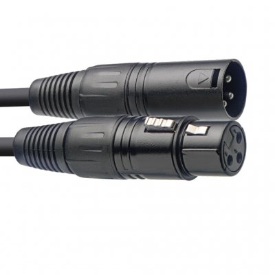 Cable Stagg Dmx Xlr Xlr 0.5Mts 3P Sdx053