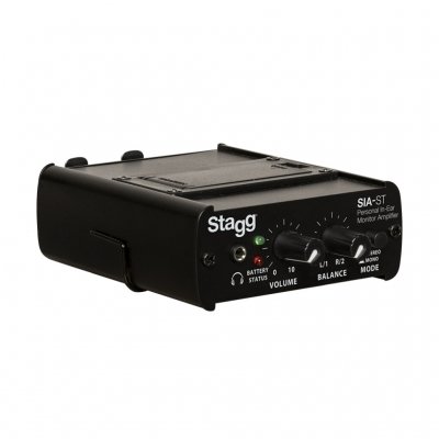 Amplificador In Ears Stagg- 2 Entradas Xlr Siasteu