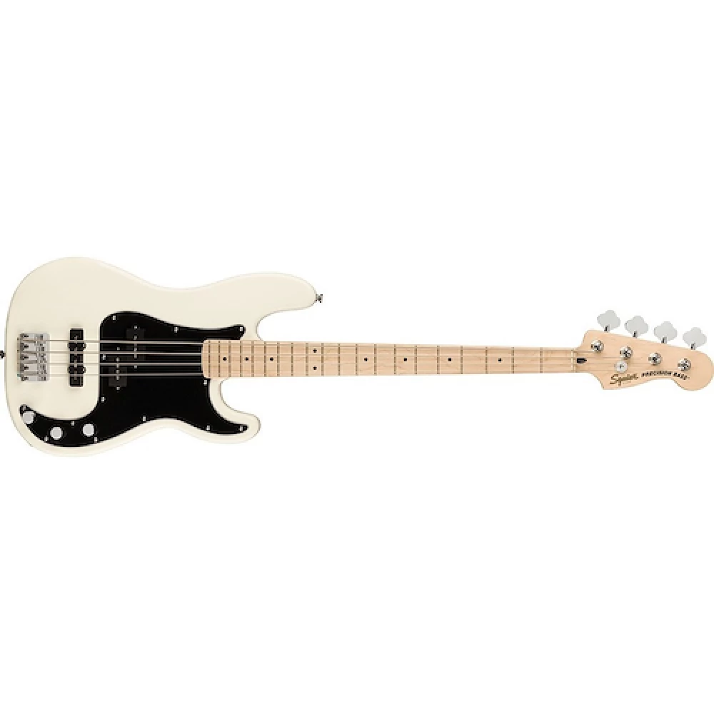 037-8553-505-1000x1000w.webp Squier Affinity Series Precision Bass Pj, Maple Fing Black Pickguard, Olympic White Squier 037-8553-505 - Imagen 1