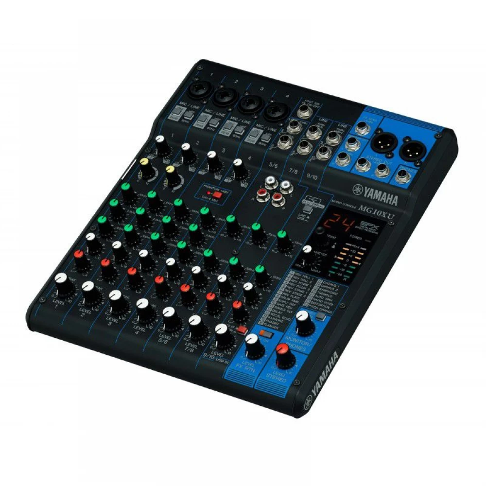 Mezclador De 10 Canales Yamaha Mg10Xu