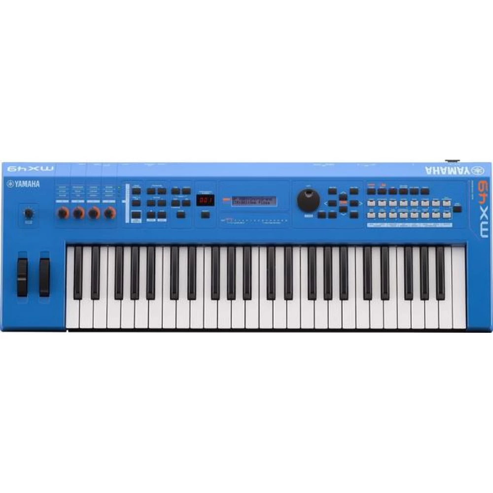 mx49bu-1000x1000w.webp Sintetizador Controlador Midi Yamaha Serie Mx De 49 Teclas Color Celeste Yamaha Mx49Bu - Imagen 1