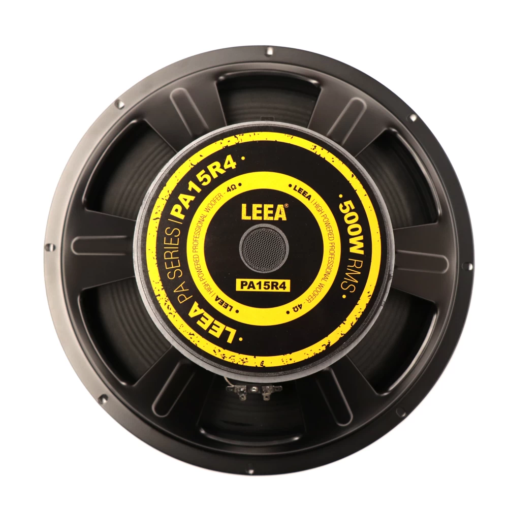 pa15r4-1000x1000-1.webp Parlante De 15 Pulgadas Con Campana De Chapa 4 Ohms Leea Pa15R4 - Imagen 1