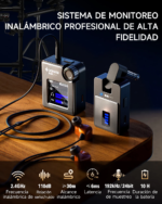 SISTEMA DE MONITOREO DONNER CV3 IN EAR INALAMBRICO EC7154 - Imagen 12