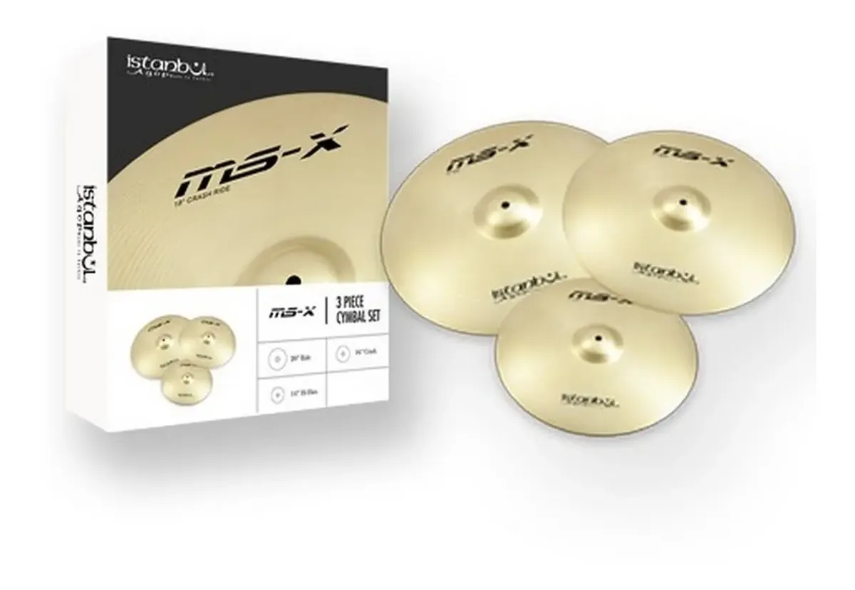 D_NQ_NP_2X_931045-MLA48893090357_012022-F Platillos Istanbul Agop Msx Set Pack 14 16 20 Msxs - Imagen 1